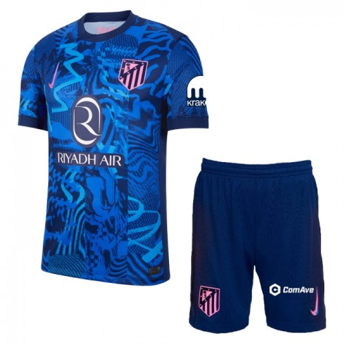 Dětský Fotbalový Dres Atlético Madrid Alternativní Dresy 2024-25 Dětský Fotbalový Dres Atlético Madrid Alternativní Dresy 2024-25
